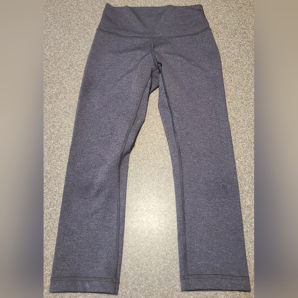 Womens lululemon wunder under high rise crop size 6